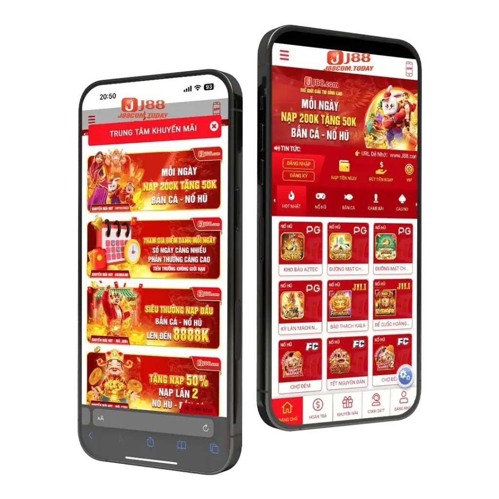 Giao diện chính 98win Casino với các trò chơi đa dạng